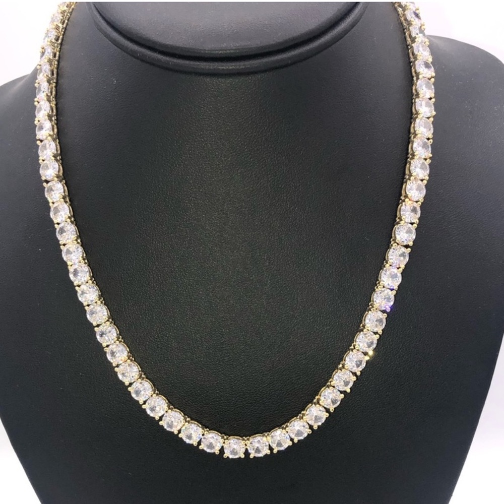 72ct Tennis Necklace